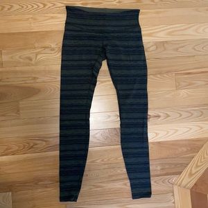 Lululemon size 8 wunder under low rise leggings